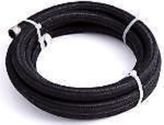 AEROFLOW 450 SERIES BLACK BRAIDED HOSE -20AN 6 METRES AF450-20-6M