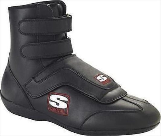 Simpson SISP140BK Stealth Sprint Nomex Driving Shoe SFI 3.3/5 Size 14 Black