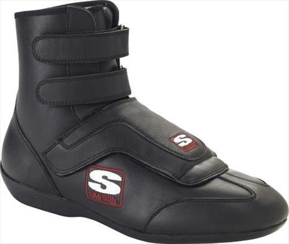 Simpson SISP900BK Stealth Sprint Nomex Driving Shoe SFI 3.3/5 Size 9 Black