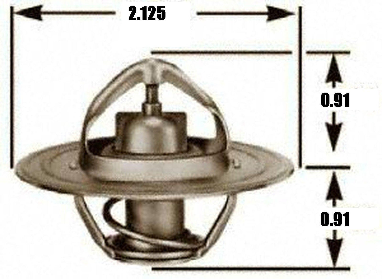 Stant Products SNN45356 Superstat 160ø F Stainless Steel Thermostat
