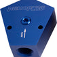 Aeroflow AF451-12 Fuel Block 3/4"- 3/4" In - Outblue 1/8" NPT Port & Mount