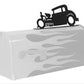 HotRod Hardware SNW-9702 Genuine HotRod Mailbox Topper Steel Black 12" Long