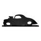 HotRod Hardware SNW-9704 Genuine Willys Mailbox Topper Steel Black 13.5" Long