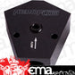 Aeroflow AF451-12BLK Fuel Block 3/4"- 3/4" In - Outblack 1/8" NPT Port & Mount