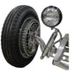 So-Cal Speed Shop SO001-60561 Shock & Headlight Mount Combo Polished Stainless Steel suit Hiboy