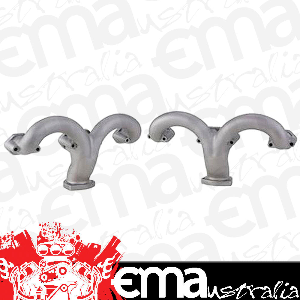 So-Cal Speed Shop SO001-60707 Ram Horn Exhaust Manifolds suit S/B Chev