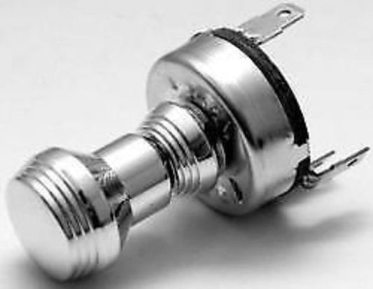 So-Cal Speed Shop SO001-60750 Polished Art Deco Style 2 Position Wiper Switch