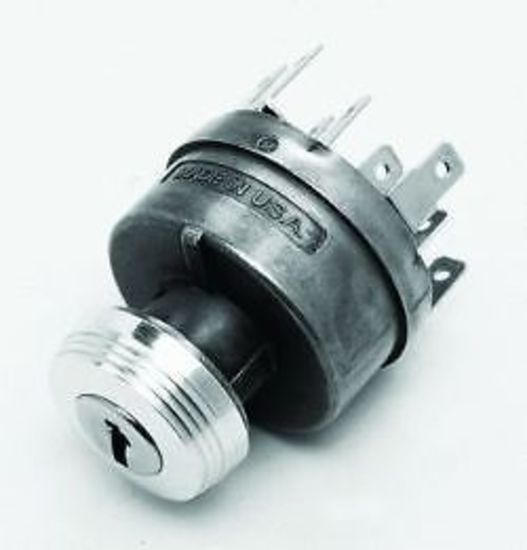 So-Cal Speed Shop SO001-60752 Polished Art Deco Style Ignition Switch