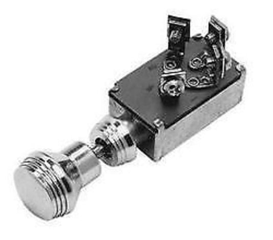 So-Cal Speed Shop SO001-60753 Art Deco Style Polished Keyless Ignition Switch