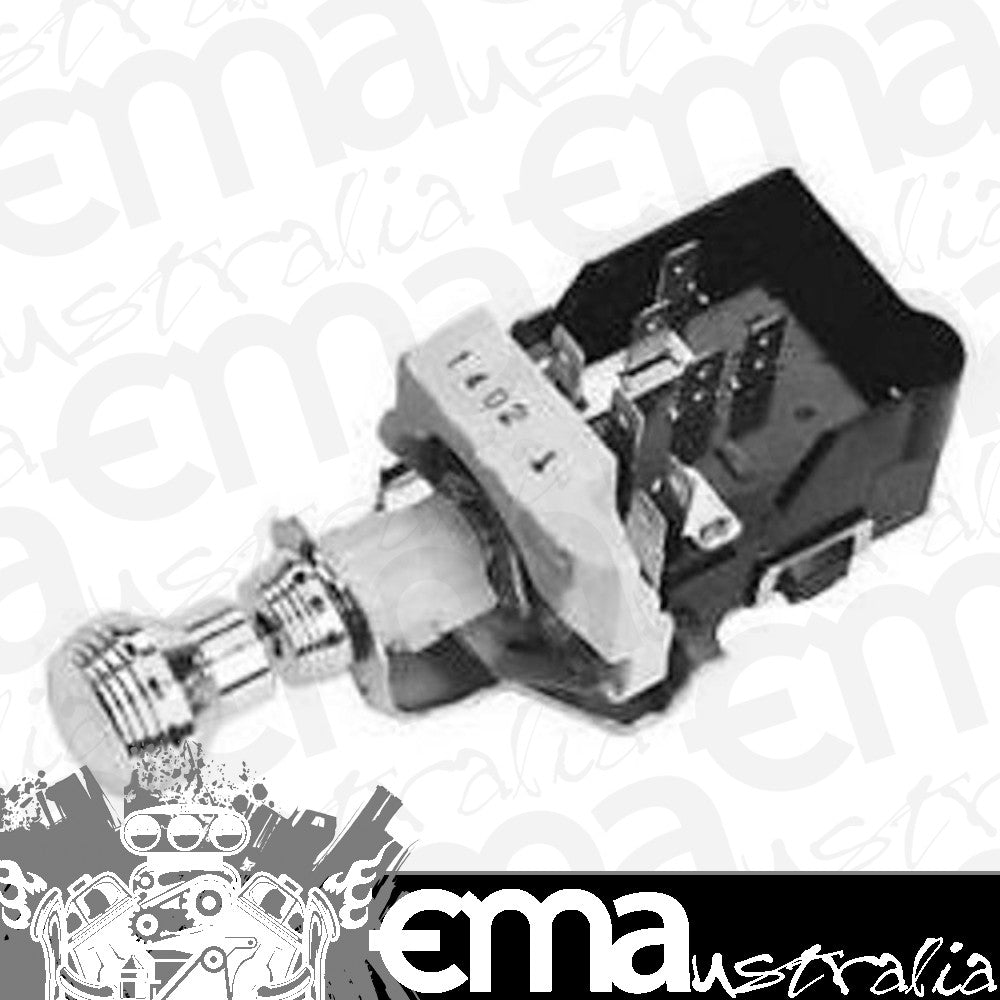 So-Cal Speed Shop SO001-60754 Polished Art Deco Head/Parklight Switch