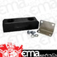 Aeroflow AF452-08BLK Fuel Block Log Type -8ORB Black 2 x-8 Side 2x -8 Top