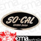 So-Cal Speed Shop SO001-62008 Bull Nose Emblem In Script
