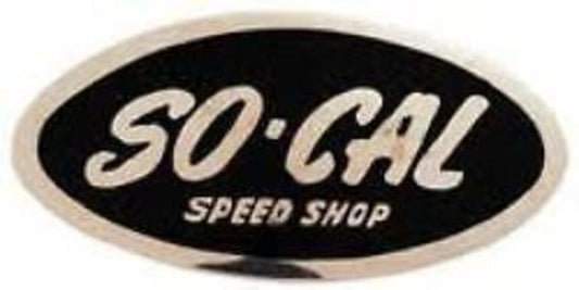 So-Cal Speed Shop SO001-62008 Bull Nose Emblem In Script