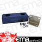 Aeroflow AF452-10 Fuel Block Log Type -10ORB Blue 2 x-10 Side 2x -10 Top