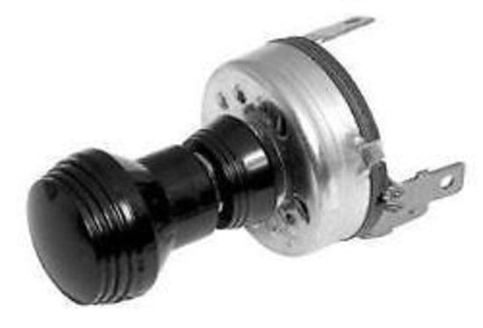 So-Cal Speed Shop SO001-62111 Art Deco Style 2 Position Wiper Switch Black Knob