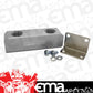 Aeroflow AF452-10S Fuel Block Log Type -10ORB Silver 2 x-10 Side 2x -10 Top