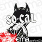 So-Cal Speed Shop SO001-90605 Wolf Hat Pin