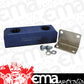 Aeroflow AF452-12 Fuel Block Log Type -12ORB Blue 2 x-12 Side 2x -12 Top