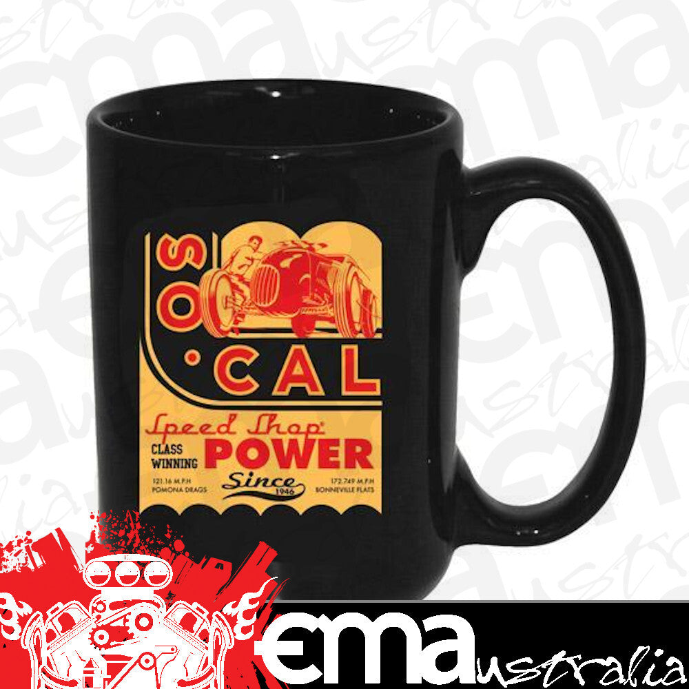 So-Cal Speed Shop SO001-93213 Coffee Mug Power Coupe Logo