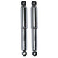 Early Ford Covered Steel Speed Shocks Chrome 9-1/4" 14-1/4" SO-CAL Speed Shop SO60682Q5