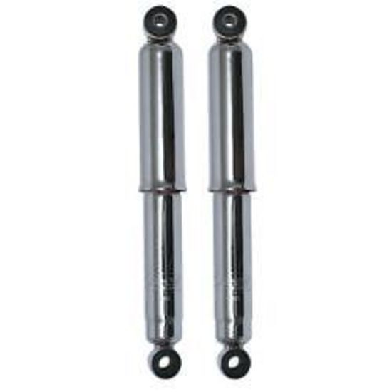 So-Cal Speed Shop SO60682Q5 Covered Steel Speed Shocks Chrome 9-1/4" & 14-1/4"