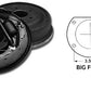 So-Cal Speed Shop SO96237 Ford 9" Early Rear Drum Brake Kit 11" x 2 1/2"