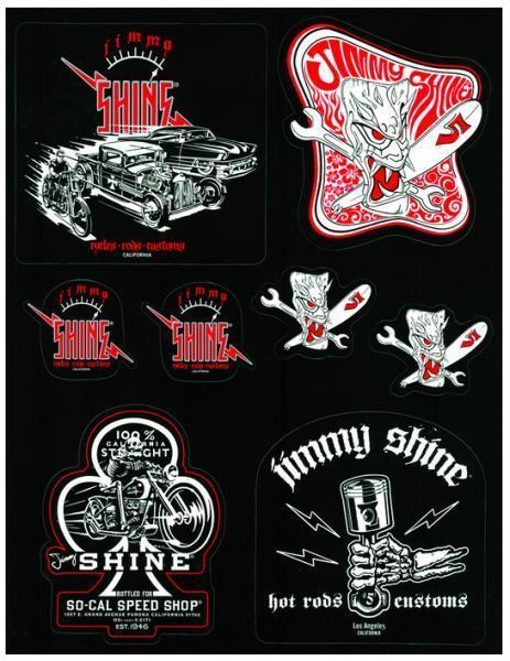 So-Cal Speed Shop SOC-98015 Jimmy Shine Sticker Sheet