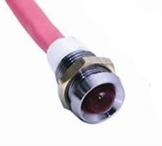 So-Cal Speed Shop SOKFO17100R Red 12V Dash Warning Light