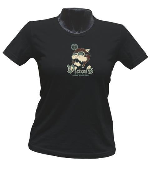 So-Cal Speed Shop SOSCW-2505TC10L Ladies Vicious Aviator T-Shirt Large