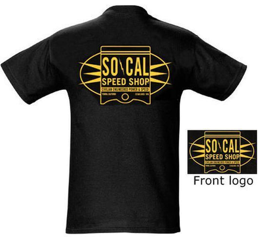So-Cal Speed Shop SOSSM-1039TC10 Oil Can Piston T-Shirt