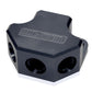 Aeroflow AF454-10-08BLK Y Block 4 Port Distribution Black 3x -8ORB 1x -10ORB Inlet