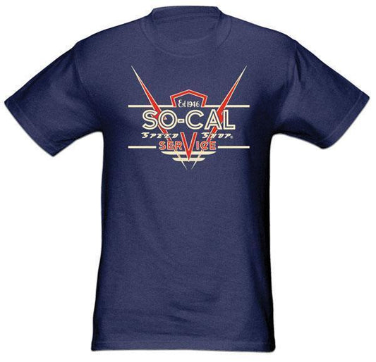So-Cal Speed Shop SOSSM-1048TC Service T-Shirt Blue