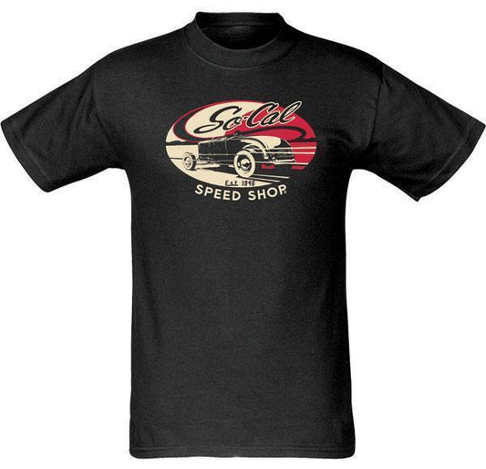 So-Cal Speed Shop SOSSM-1049 Lake Roadster T-Shirt