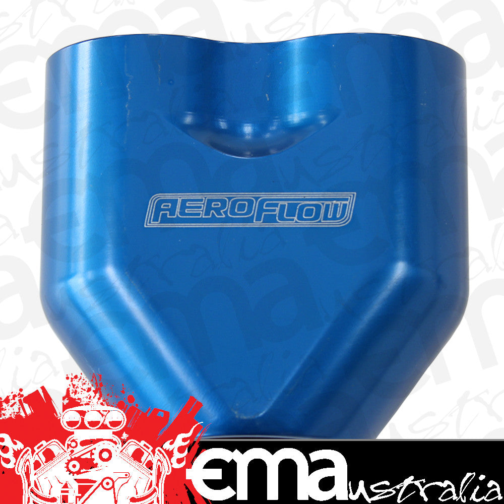 Aeroflow AF455-10-08 Aeroflow -10AN to 2x-8AN Female ORB Y Block Blue AF455-10-08
