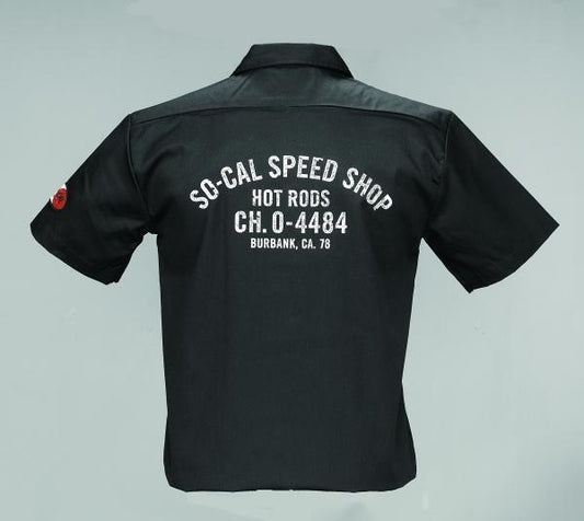 So-Cal Speed Shop SOSSM-7001SP10 Truck Door Workshirt Black