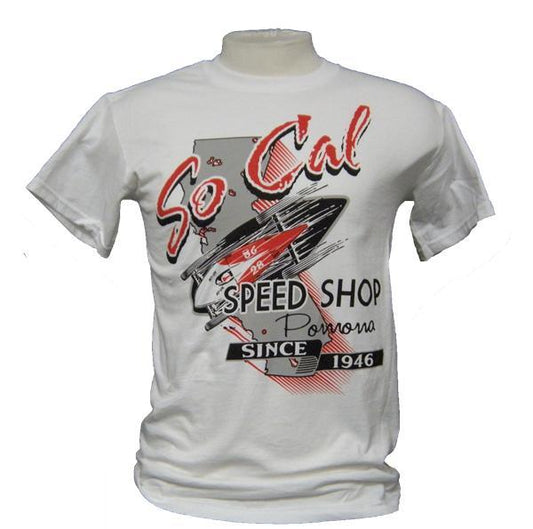 So-Cal Speed Shop SOSSM-7023TC01xL California Tank White x Large
