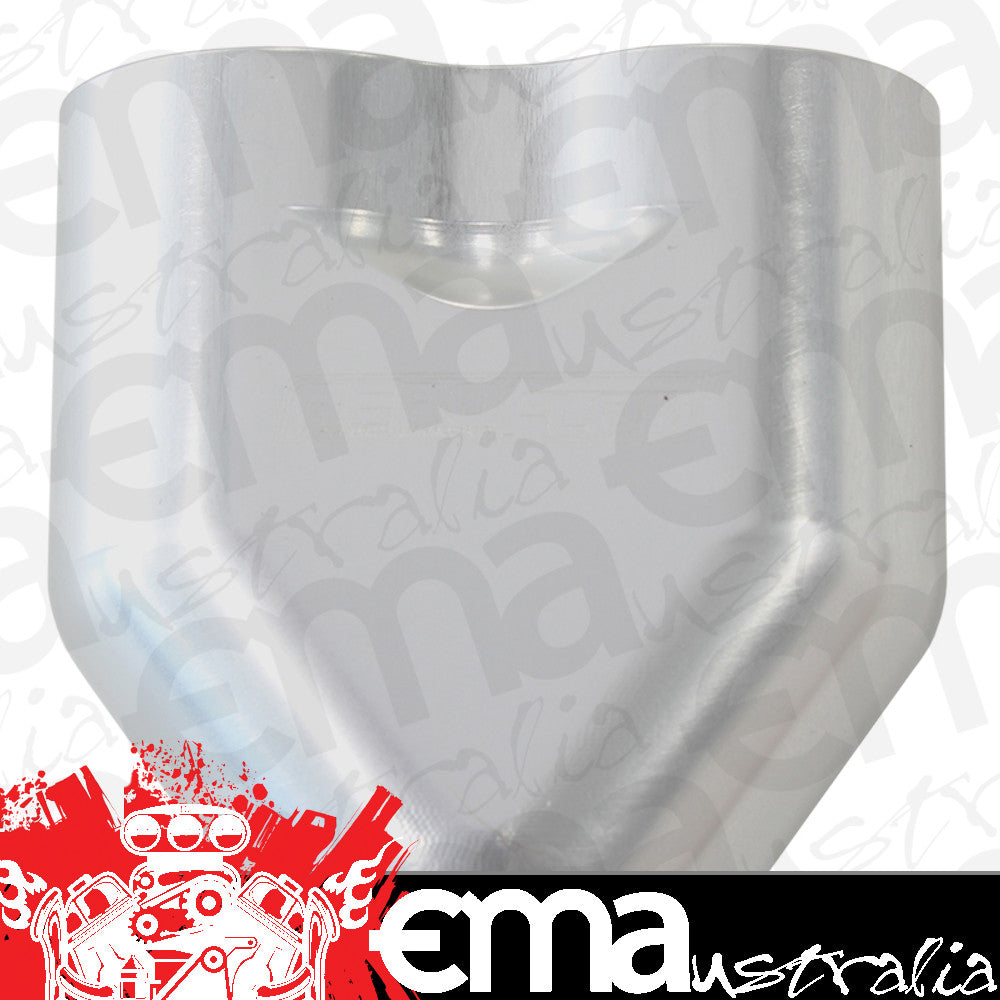 Aeroflow AF455-10-08S Aeroflow -10AN to 2x-8AN Female ORB Y Block Silver AF455-10-08S