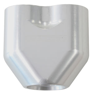Aeroflow AF455-10-08S Aeroflow -10AN to 2x-8AN Female ORB Y Block Silver AF455-10-08S