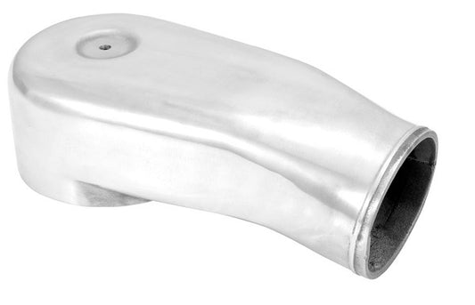 K&N Performance Filters SPE-9849 Aluminium Single Intake Plenum Polished 4" Pipe Size. suit 5-1/8" Dia. Carburettors