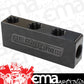 Aeroflow AF456-01-06BLK Compact Distribution Block 1 In 6 Out All Port S 1/8" NPT