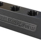 Aeroflow AF456-01-06BLK Compact Distribution Block 1 In 6 Out All Port S 1/8" NPT