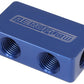 Aeroflow AF456-02-04 Compact Distribution Block 2 In 4 Out All Port S 1/8" NPT