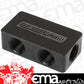 Aeroflow AF456-02-04BLK Compact Distribution Block 2 In 4 Out All Port S 1/8" NPT