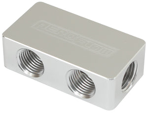 Aeroflow AF456-02-04S Compact Distribution Block 2 In 4 Out All Port S 1/8" NPT