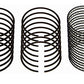 Speed Pro SPE245K040 Chrome Moly V8 Ring Set3.915