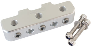 Pressure Sensor Block - Silver (With X9 1/8" NPT)