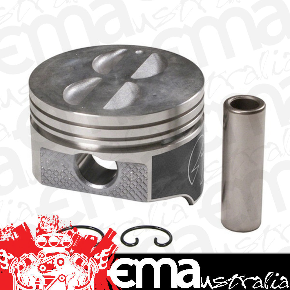 Speed Pro SPH273CP020 302W Ci SB Ford - Flat Top Hypereutectic Pistons 305 C.I. 4.020" Bore 3.000 Stroke 5.124" Rod Length -5.0Cc Dome Volume w/ 8.229 Deck Sph273C