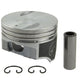 Speed Pro SPH625CP-030 +.030 Flat Top Hypereutectic Pistons Sph625Cp 030 suit Chev BB 454 V8
