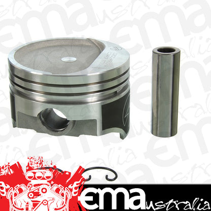 Speed Pro SPL2441F030 350 Ci SB Chev - Dish Top Powerforged Pistons
