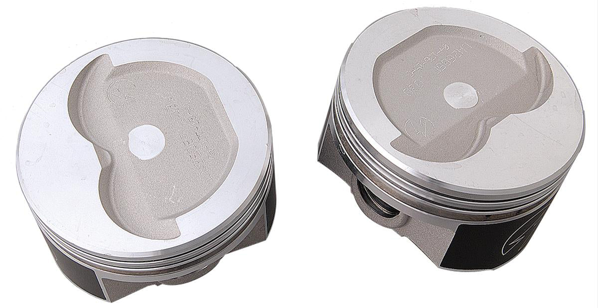 Speed Pro SPLW2606F030 400 Ci SB Chev - Dish Top Powerforged Pistons